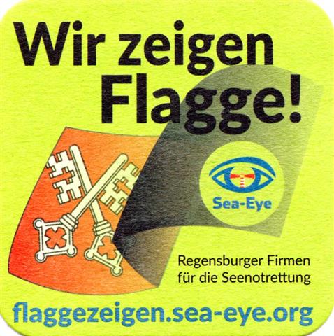 regensburg r-by sea eye 1a (quad185-wir zeigen flagge)